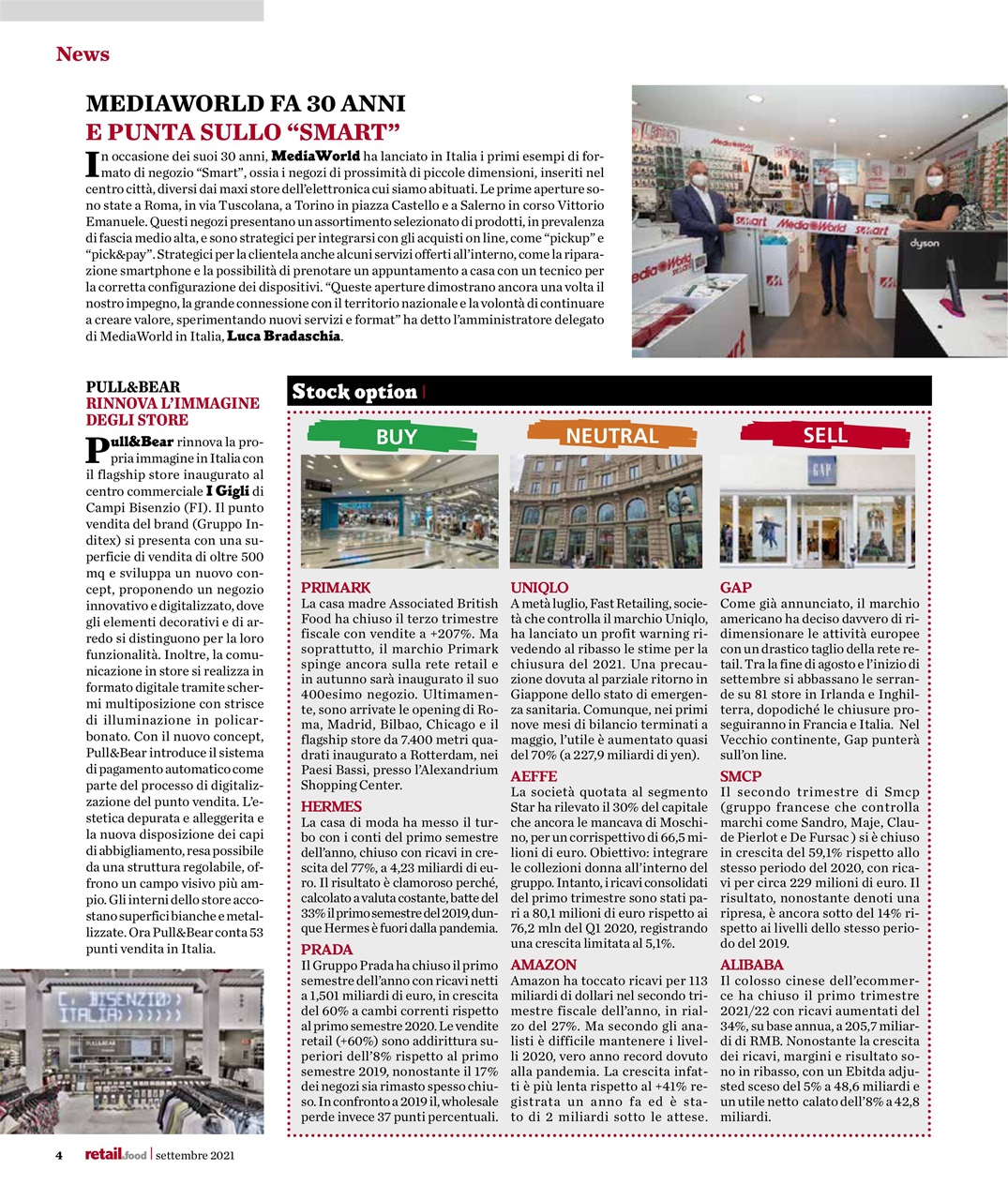 Retail&food Preview Pages