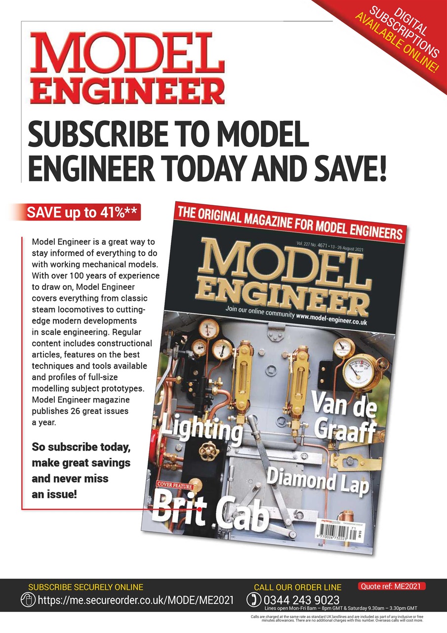 Model Engineer Preview Pages