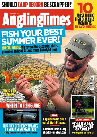 Angling Times issue 10th Aug 2021