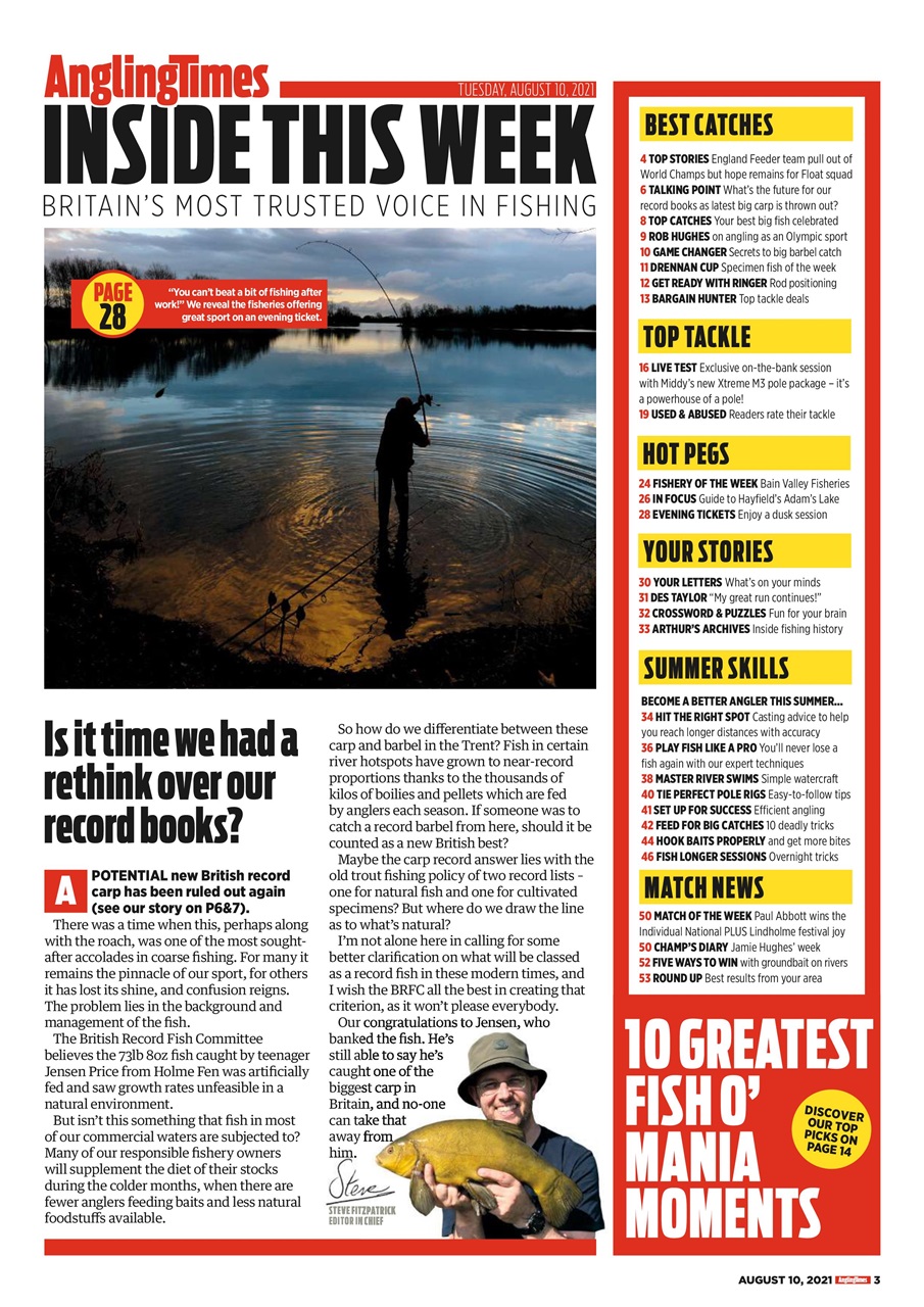 Angling Times Preview Pages