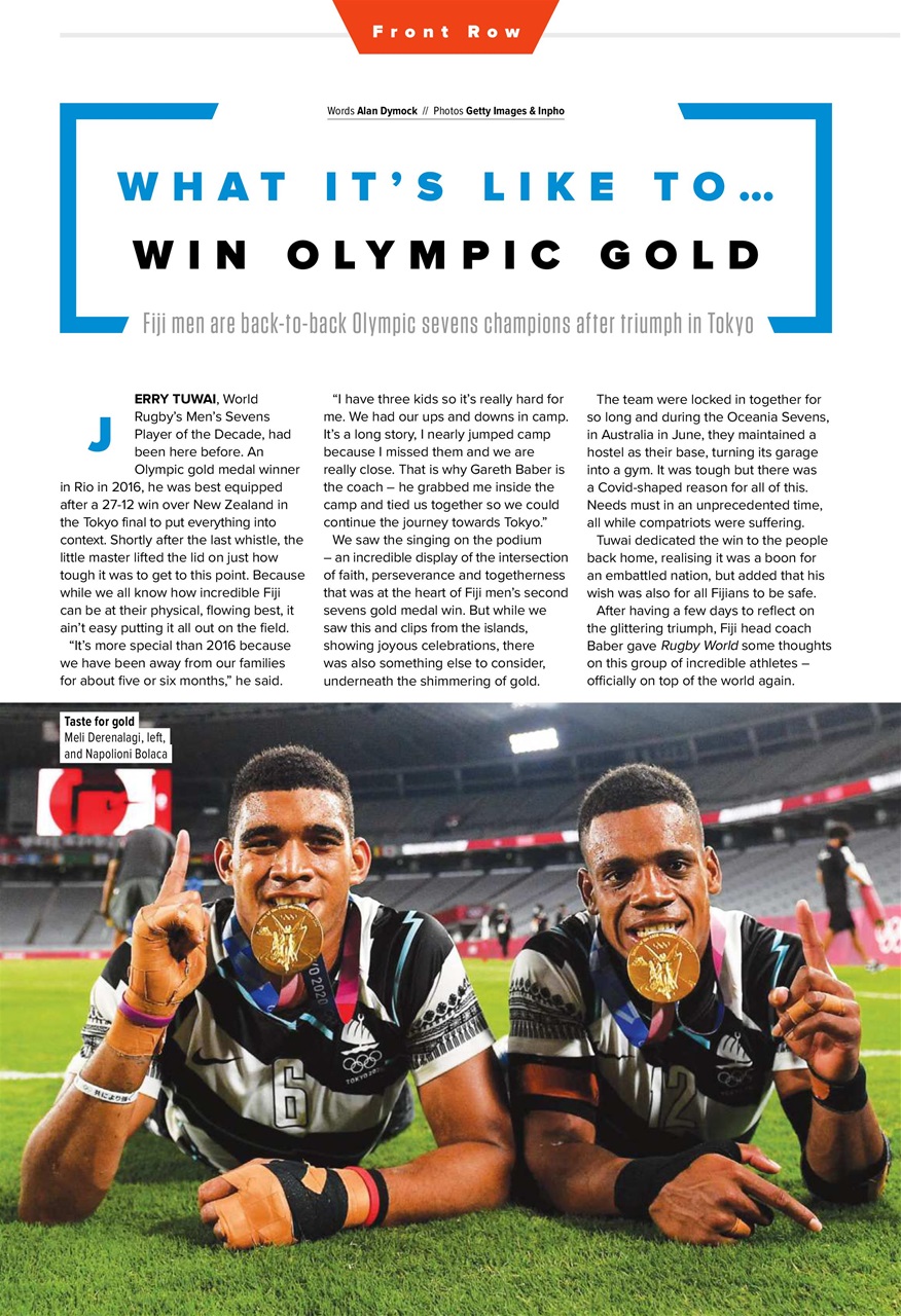 Rugby World Preview Pages