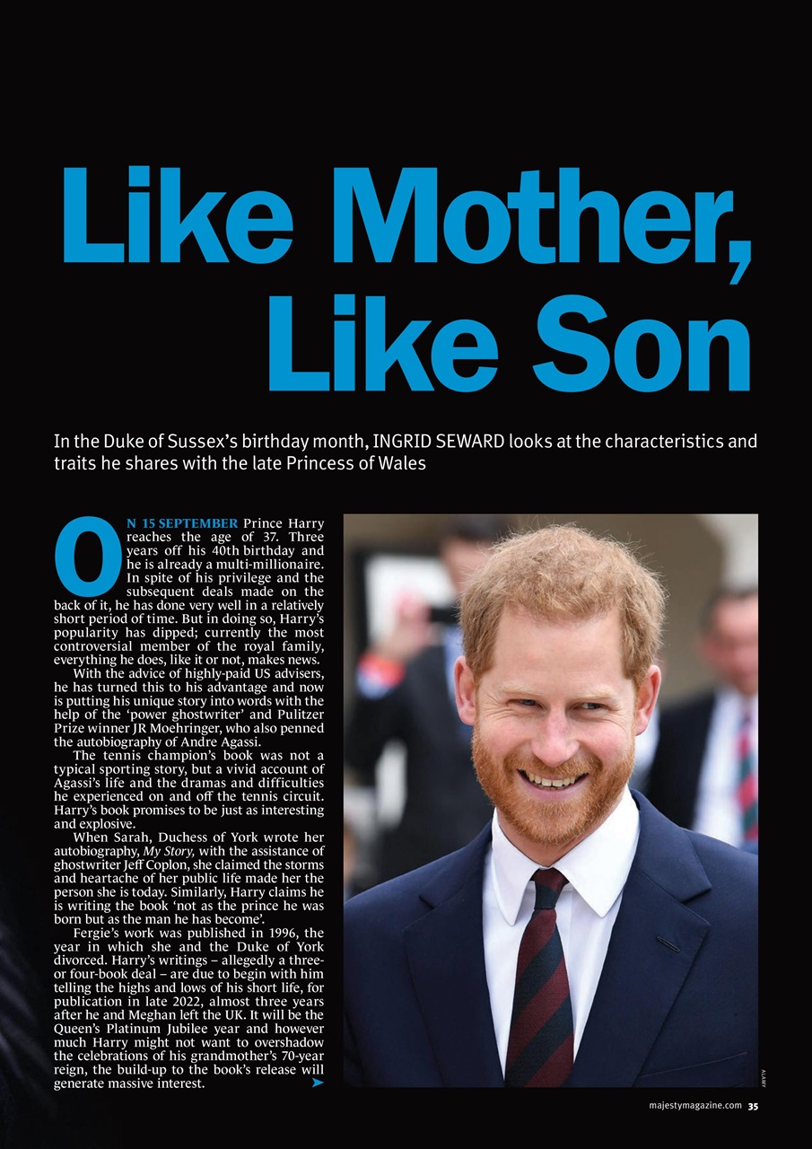 Majesty Magazine Preview Pages