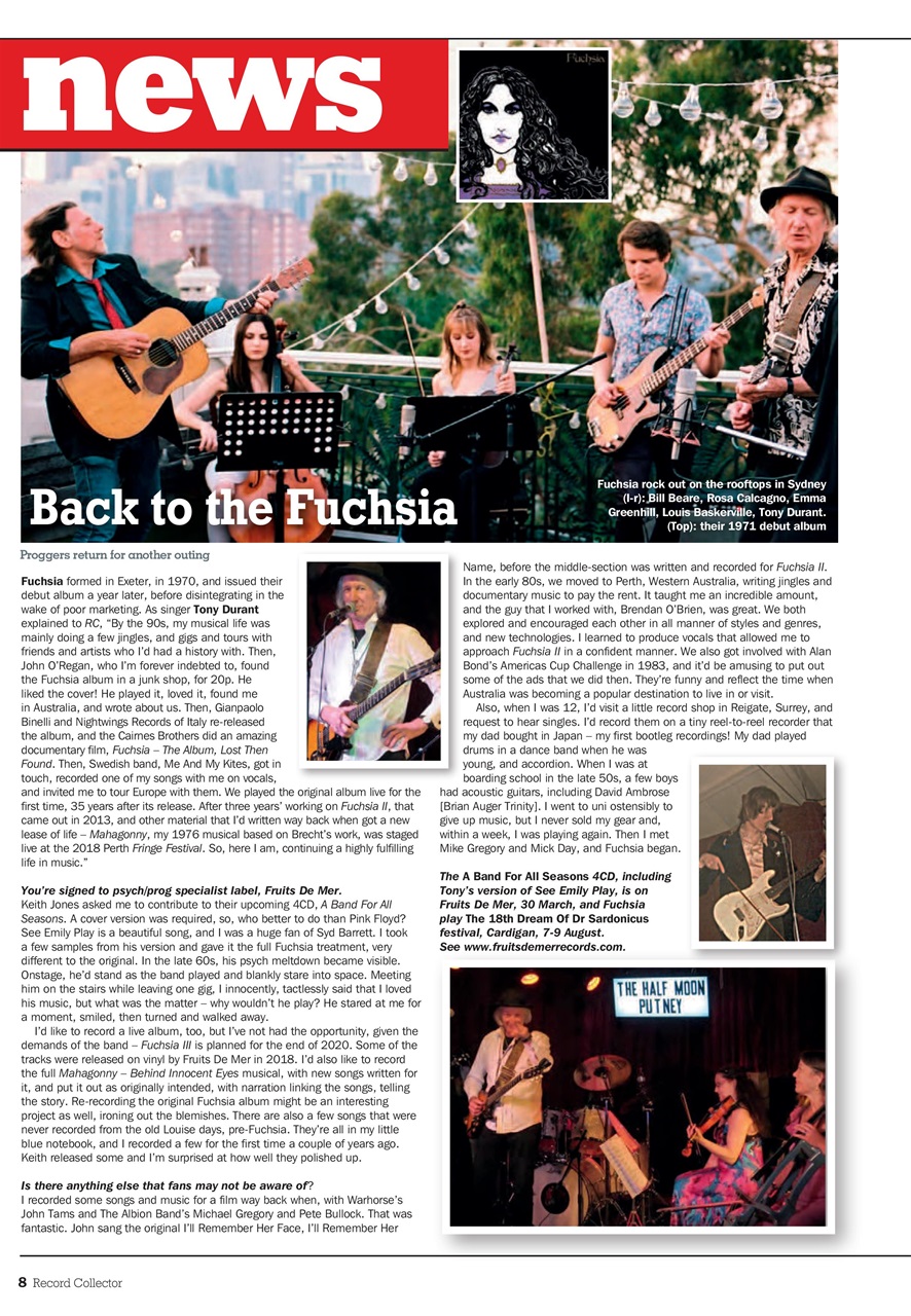 Record Collector Preview Pages