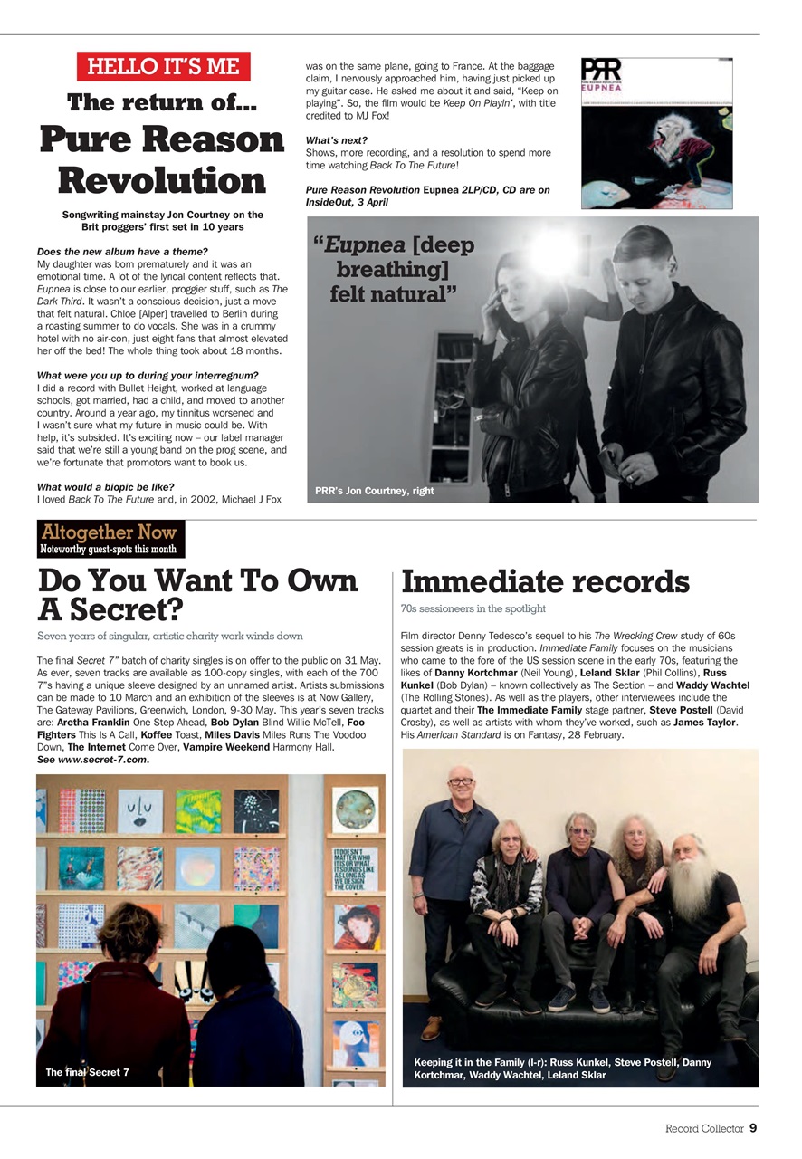 Record Collector Preview Pages