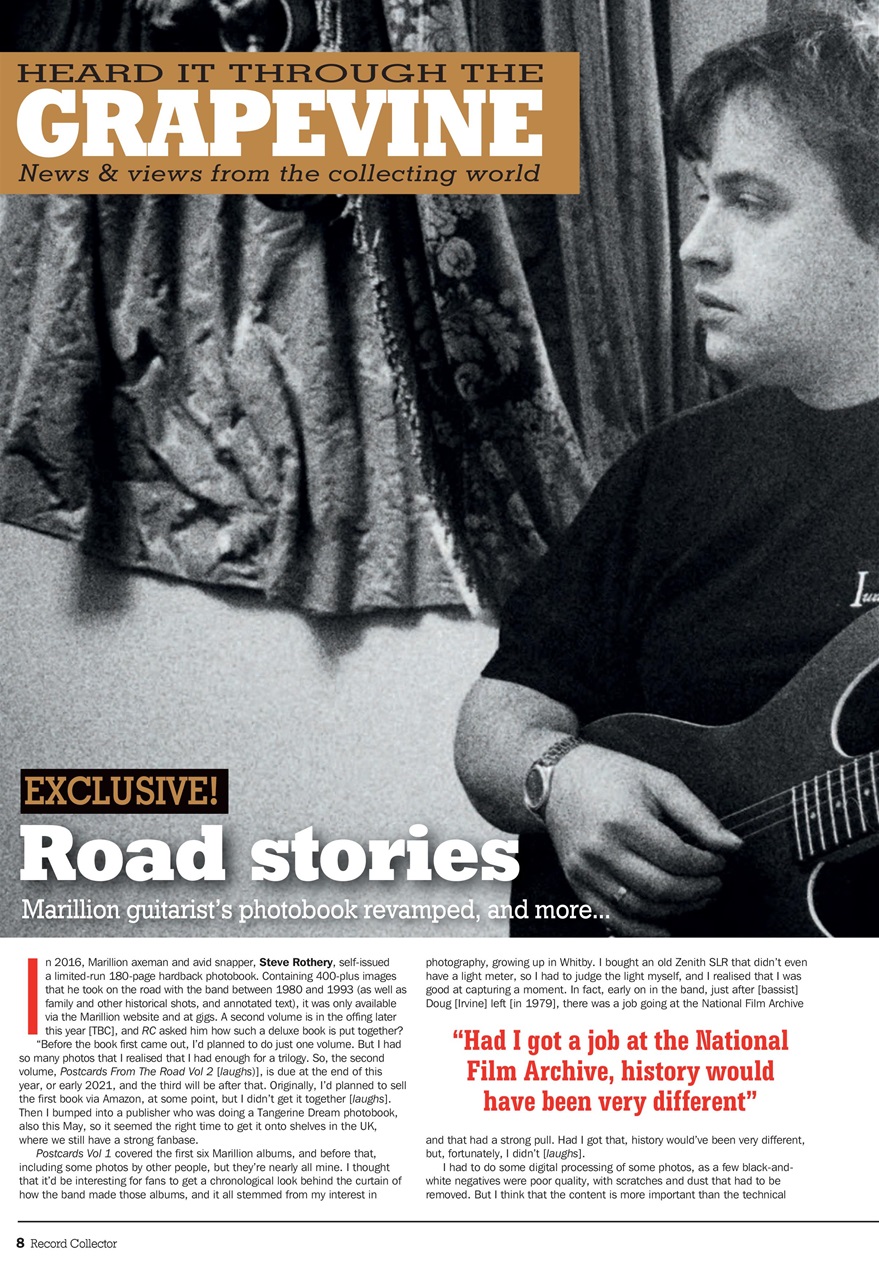 Record Collector Preview Pages