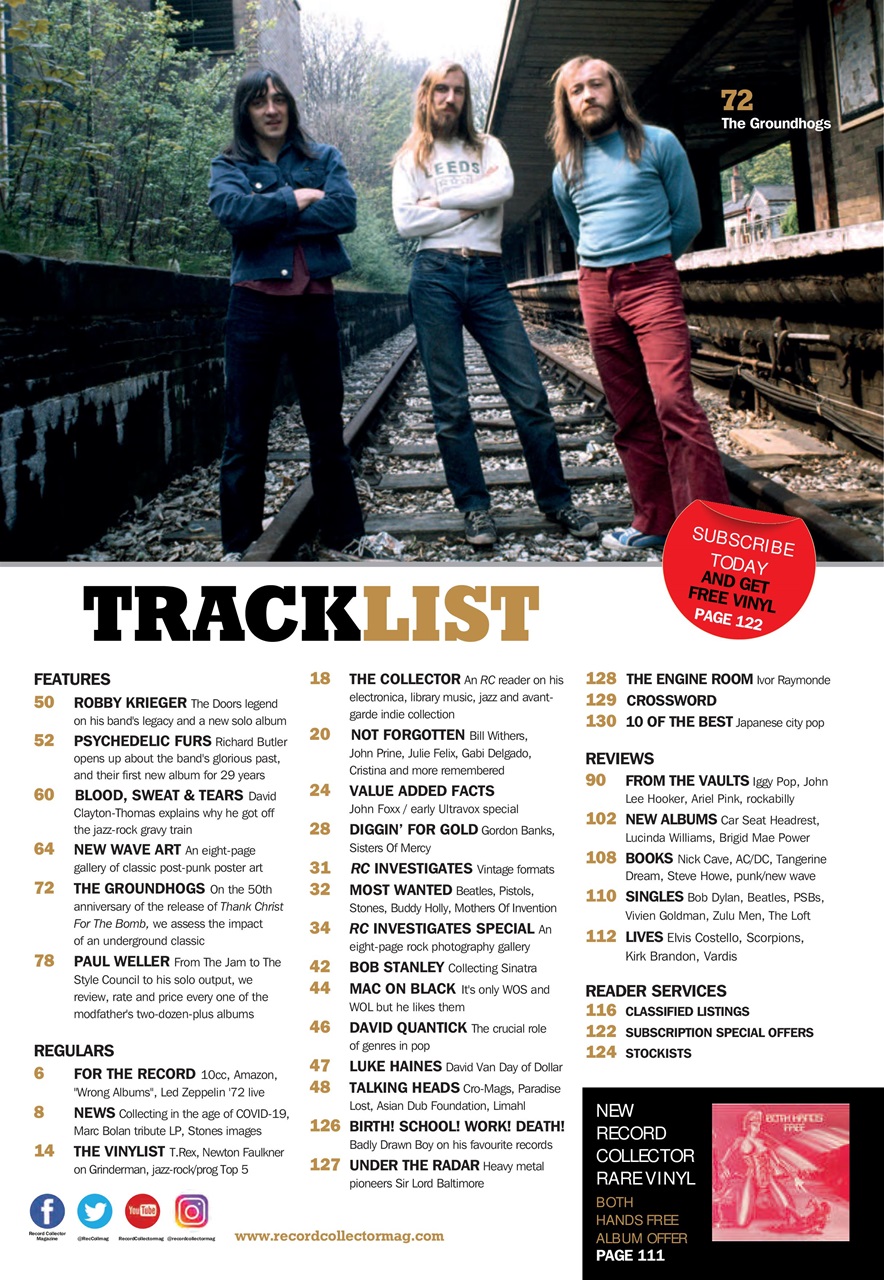 Record Collector Preview Pages