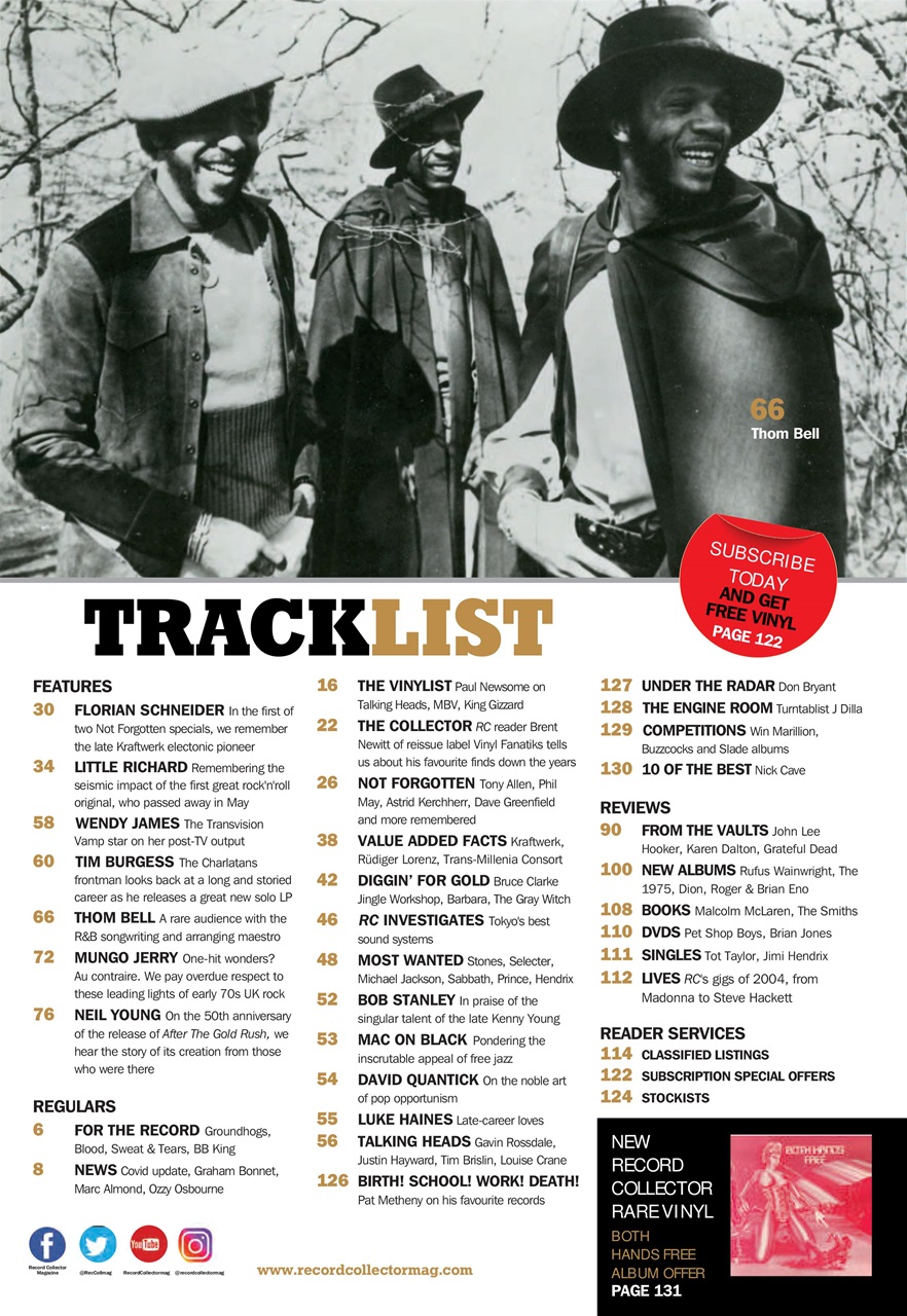 Record Collector Preview Pages