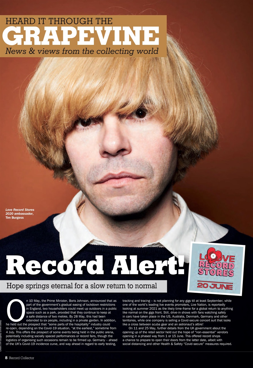 Record Collector Preview Pages