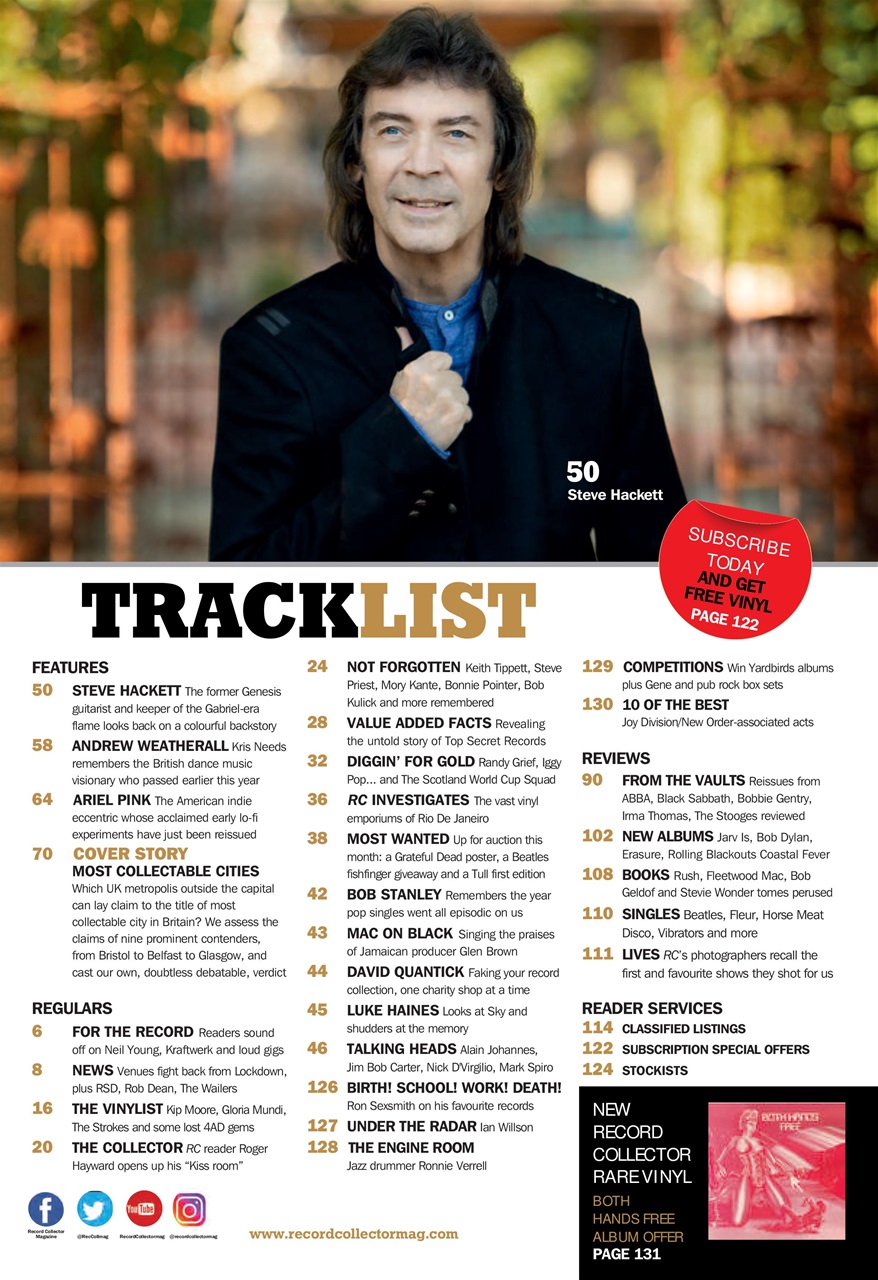 Record Collector Preview Pages