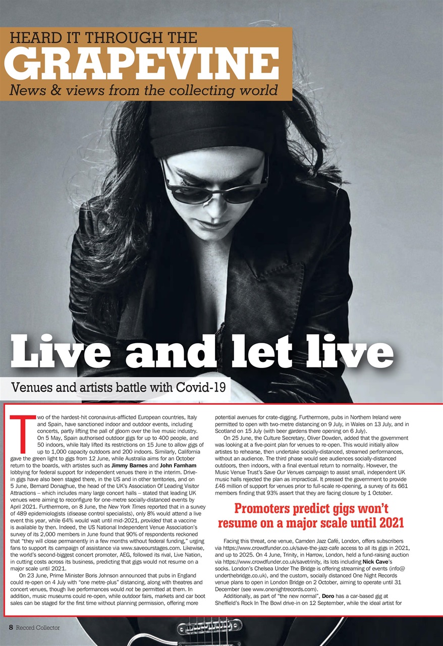 Record Collector Preview Pages