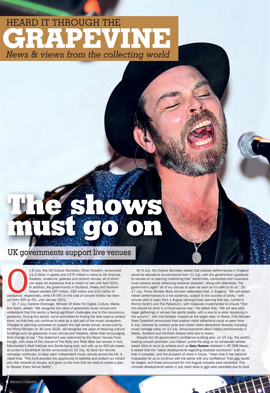 Record Collector Preview Pages