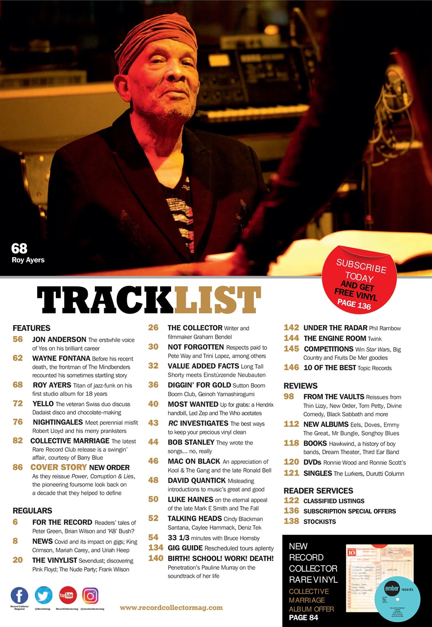 Record Collector Preview Pages