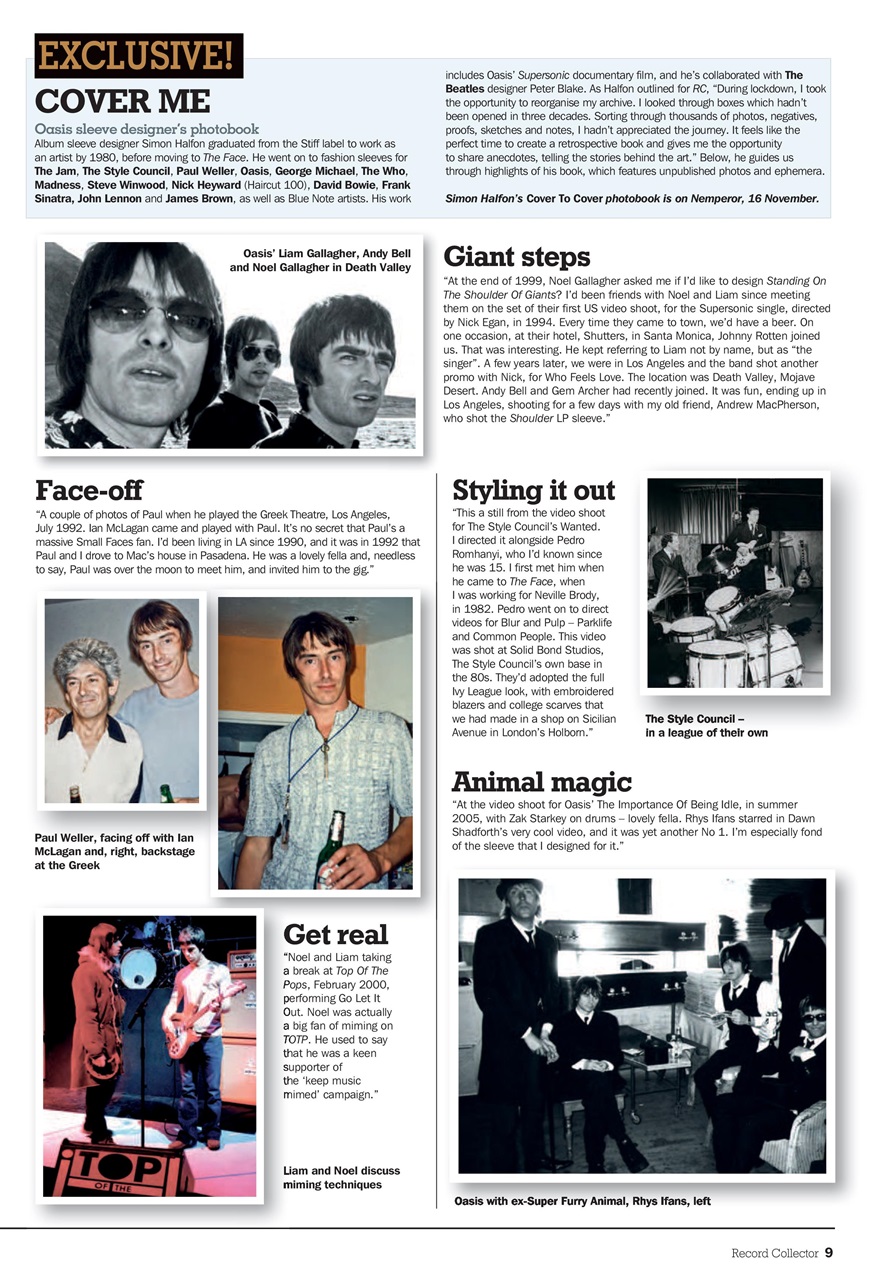 Record Collector Preview Pages