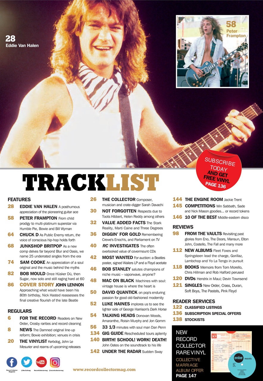 Record Collector Preview Pages