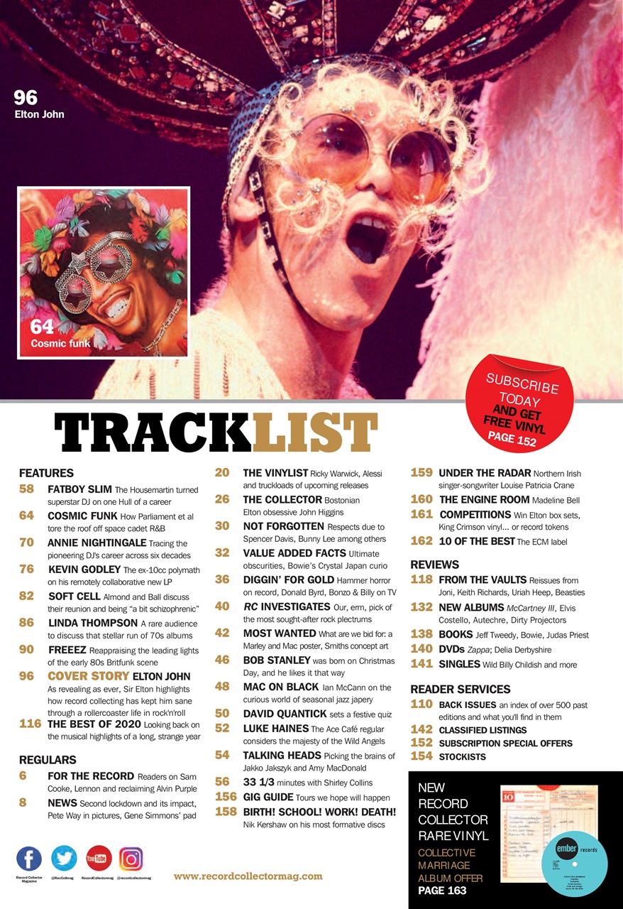 Record Collector Preview Pages