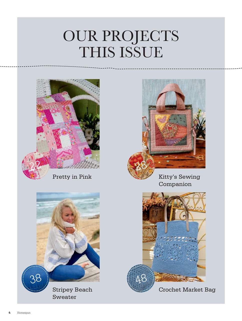 Homespun Preview Pages