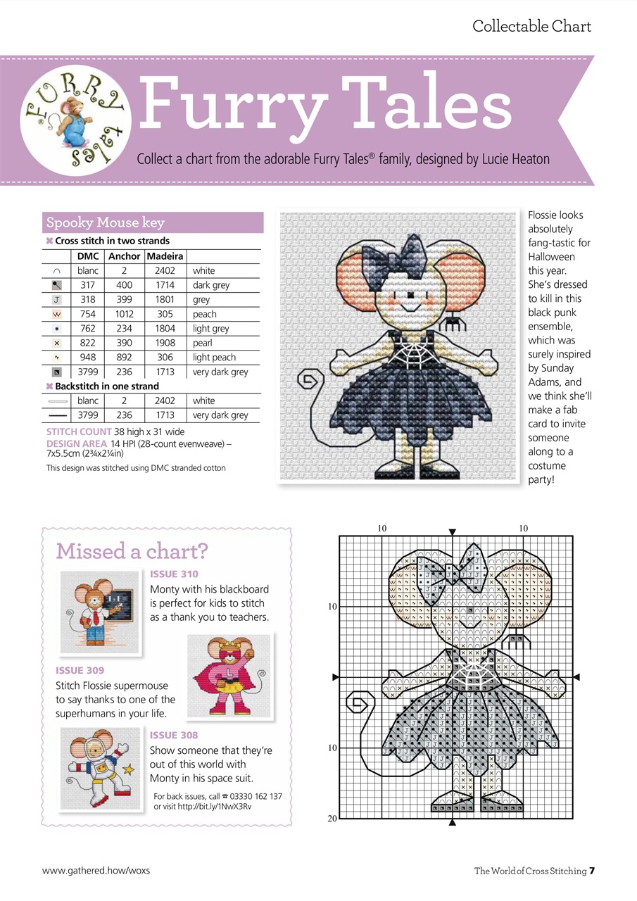 The World of Cross Stitching Preview Pages