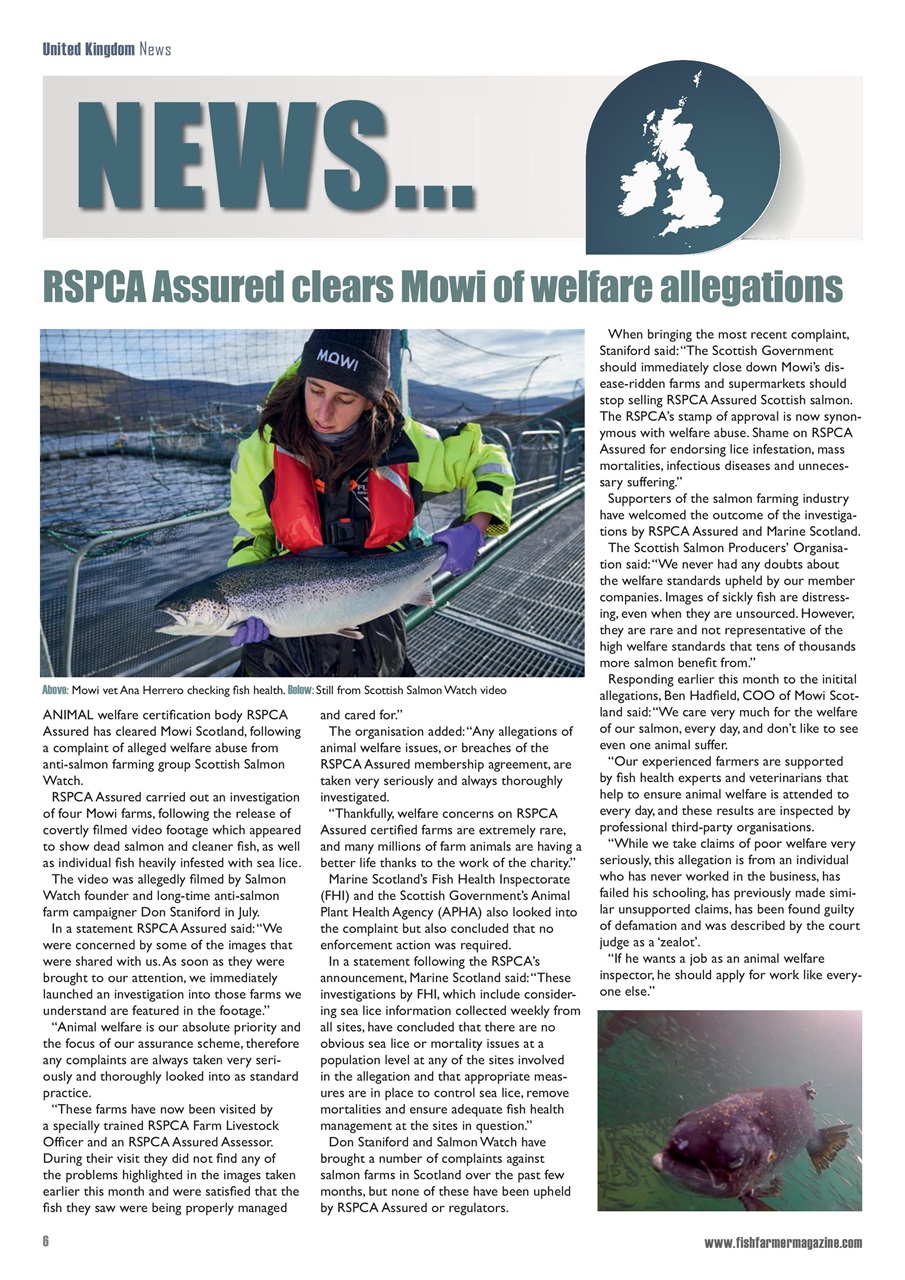 Fish Farmer Magazine Preview Pages
