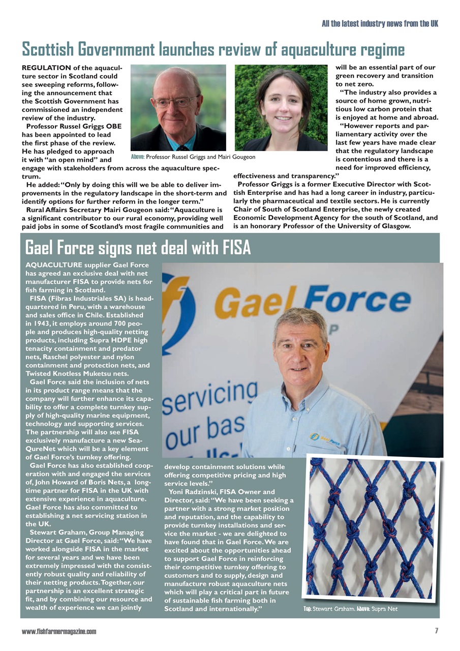 Fish Farmer Magazine Preview Pages