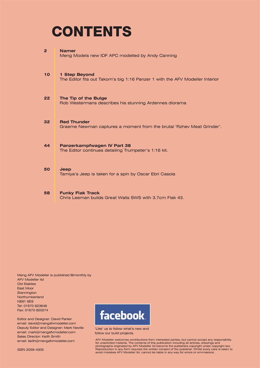 Meng AFV Modeller Preview Pages