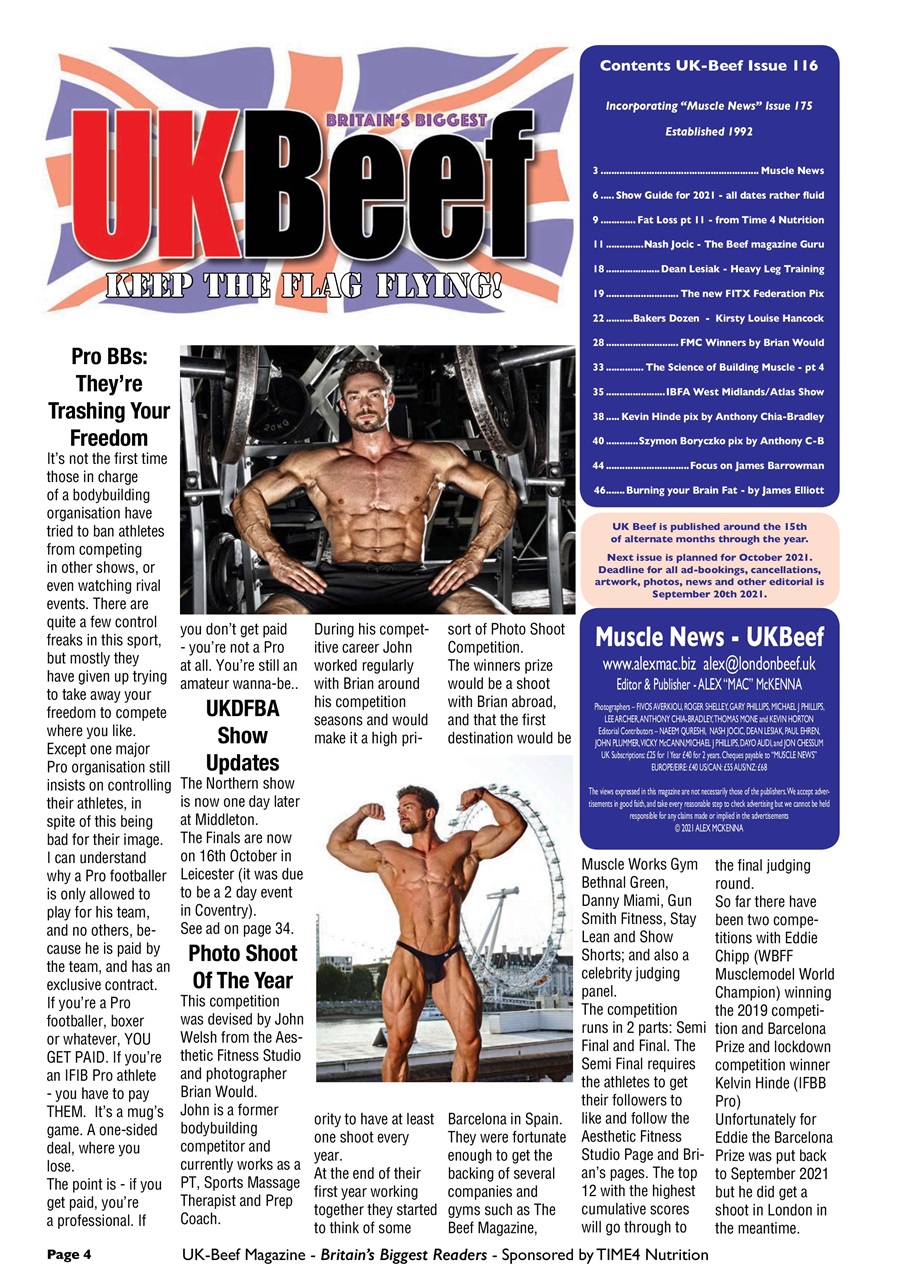 UK Beef Magazine Preview Pages