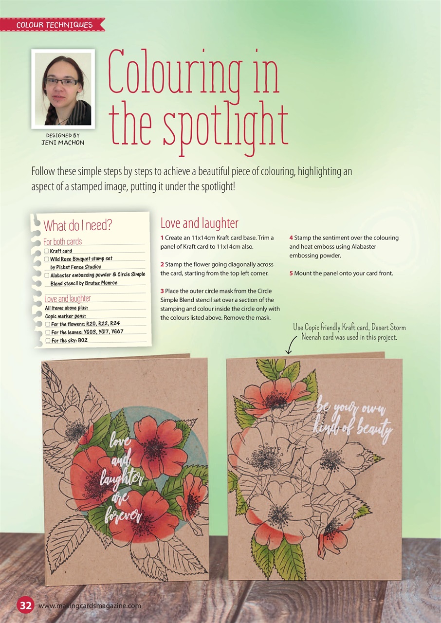 Making Cards & Papercraft Preview Pages