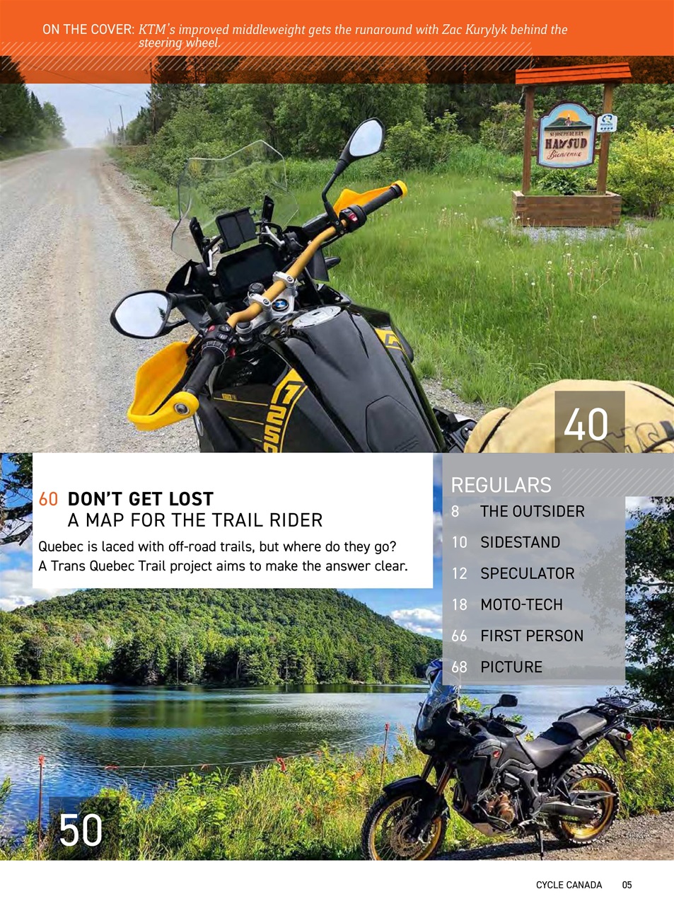 Cycle Canada Preview Pages