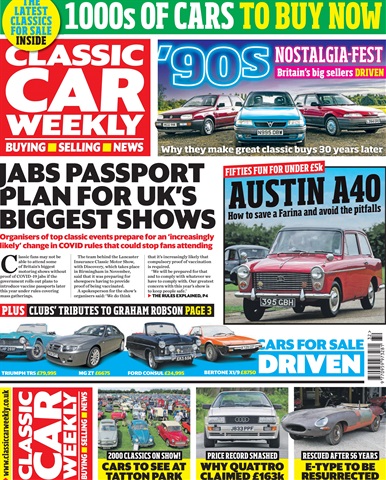 Classic Car Weekly issue 11 August 2021