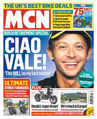 MCN issue Aug 11th 2021
