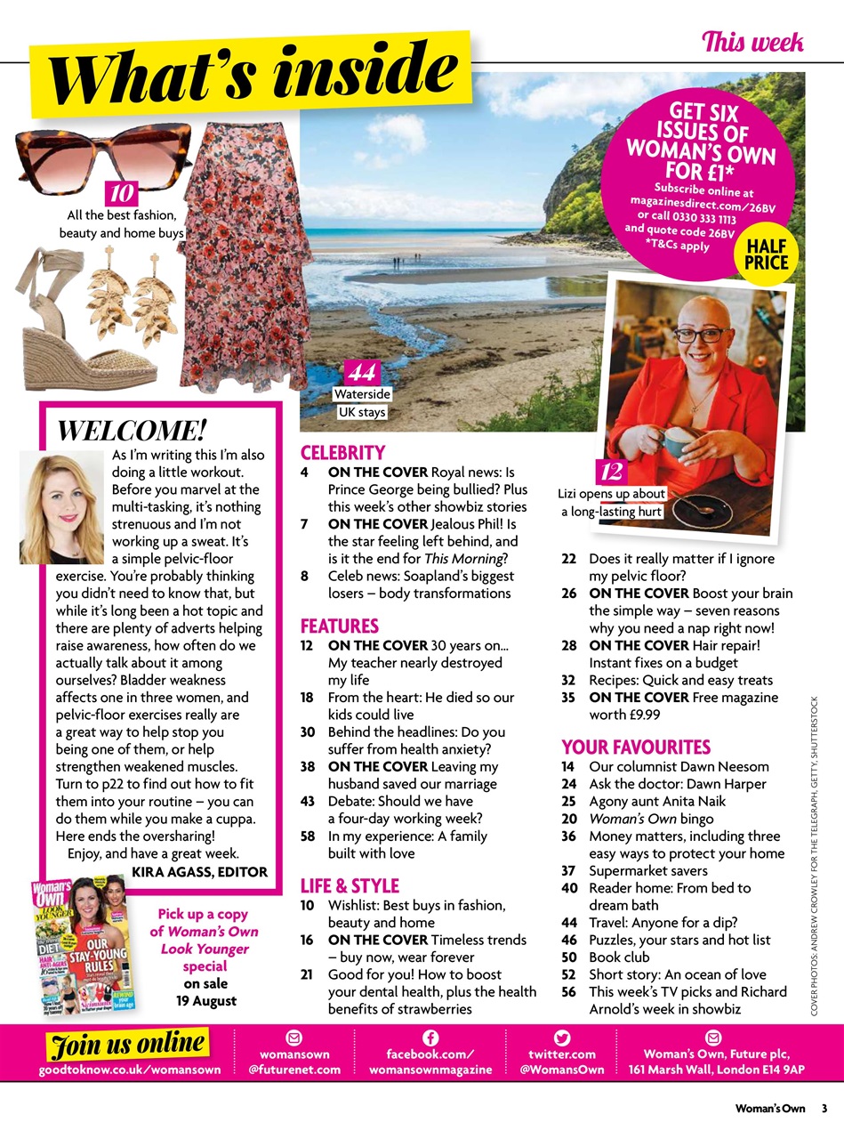 Woman's Own Preview Pages