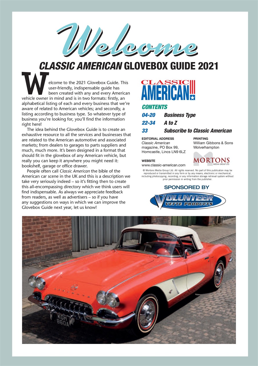 Classic American Magazine Preview Pages