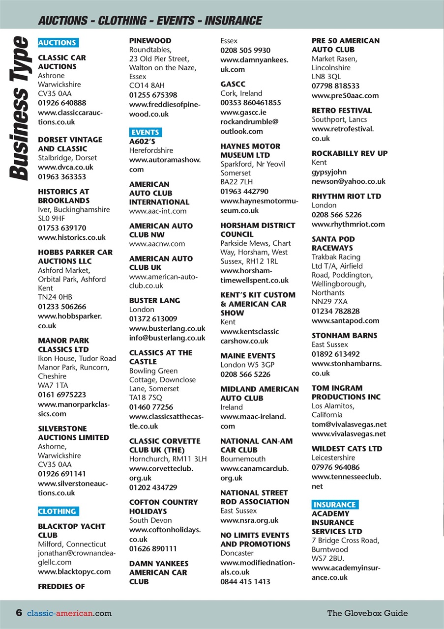 Classic American Magazine Preview Pages