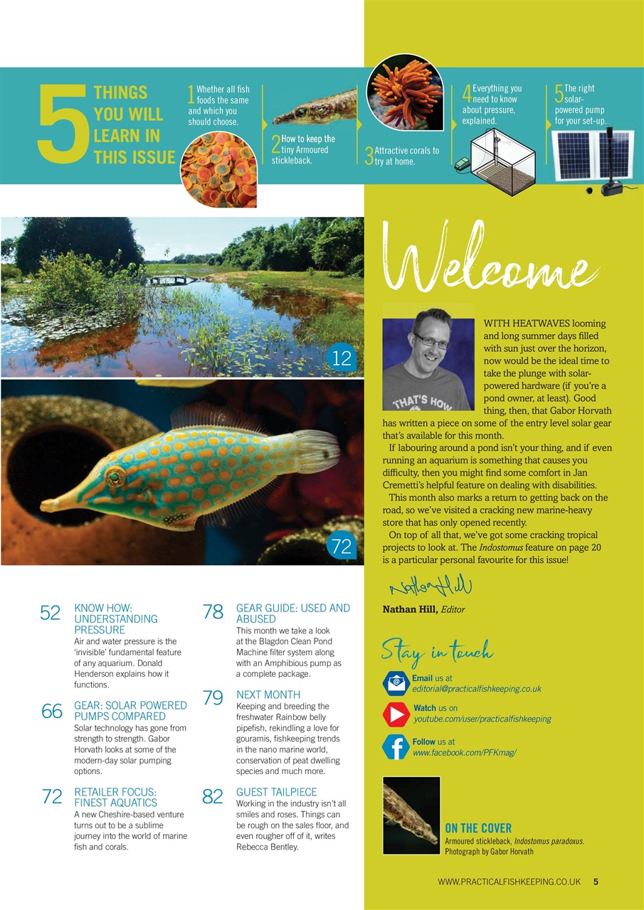 Practical Fishkeeping Preview Pages
