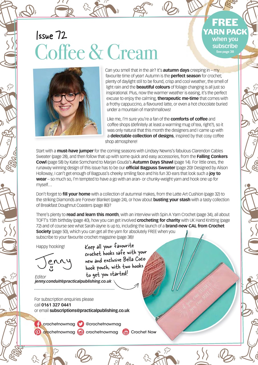 Crochet Now Magazine Preview Pages
