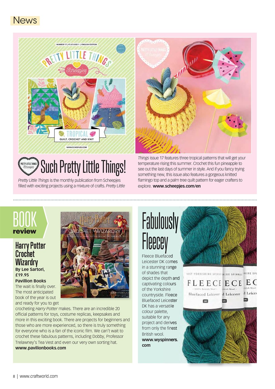 Crochet Now Magazine Preview Pages