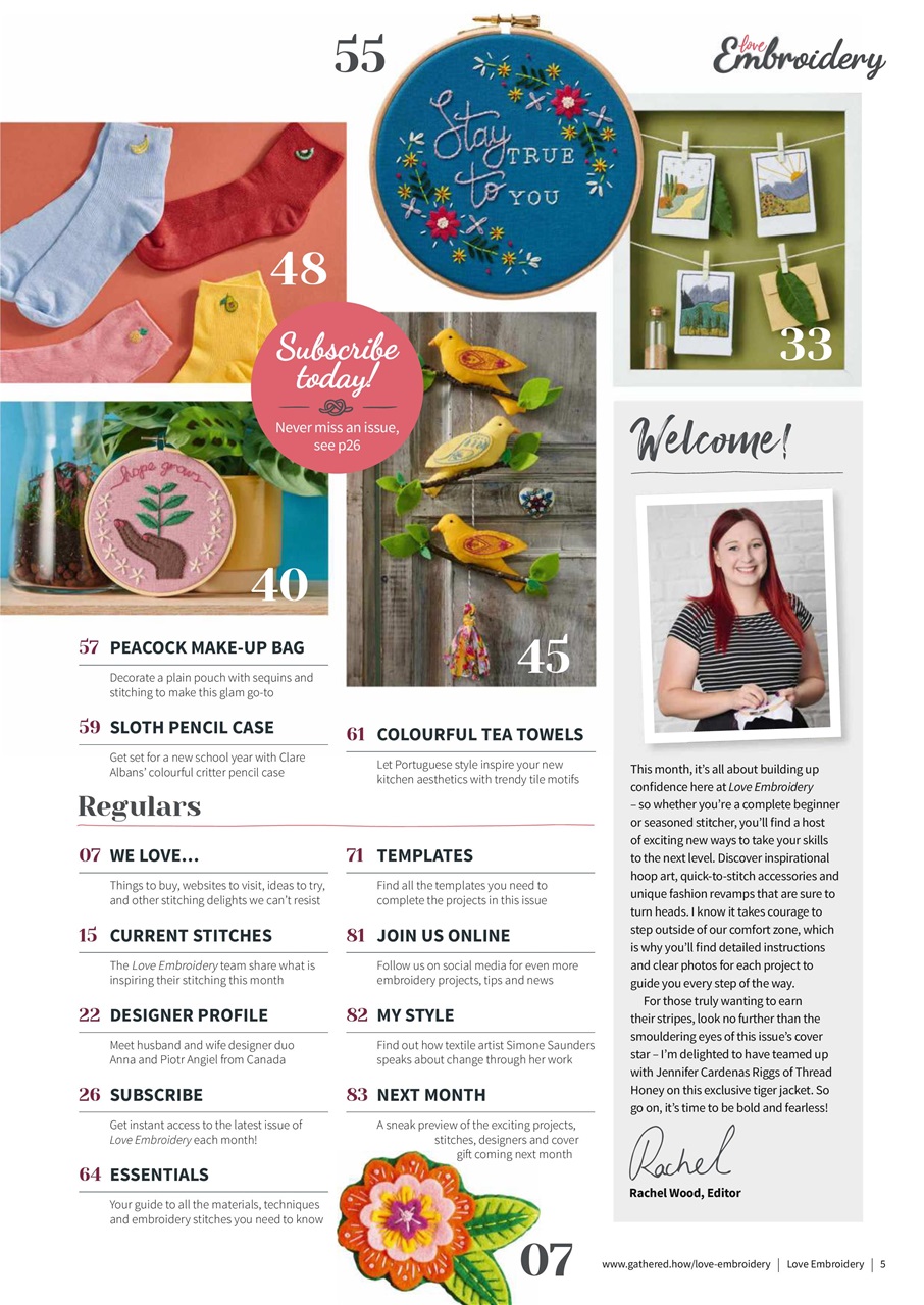 Love Embroidery Preview Pages