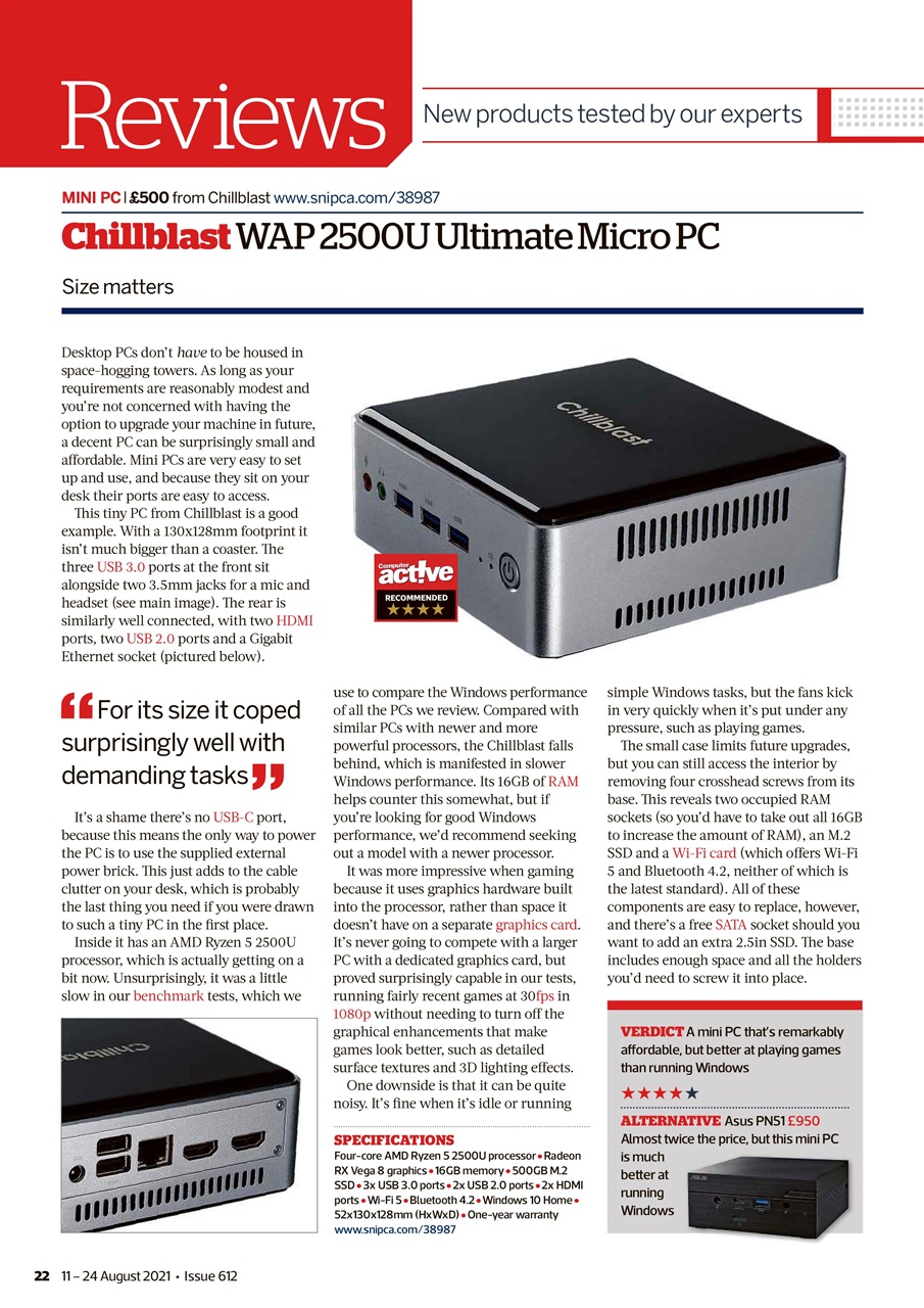 Computer Active Preview Pages