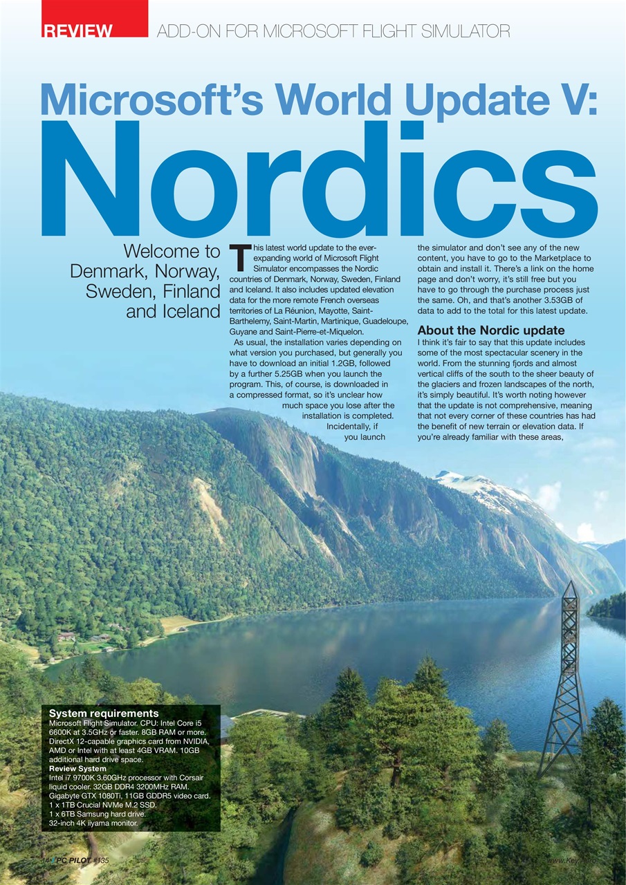 PC Pilot Preview Pages