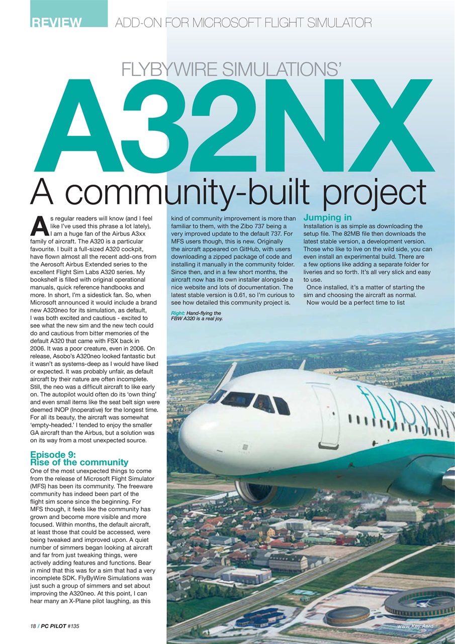 PC Pilot Preview Pages