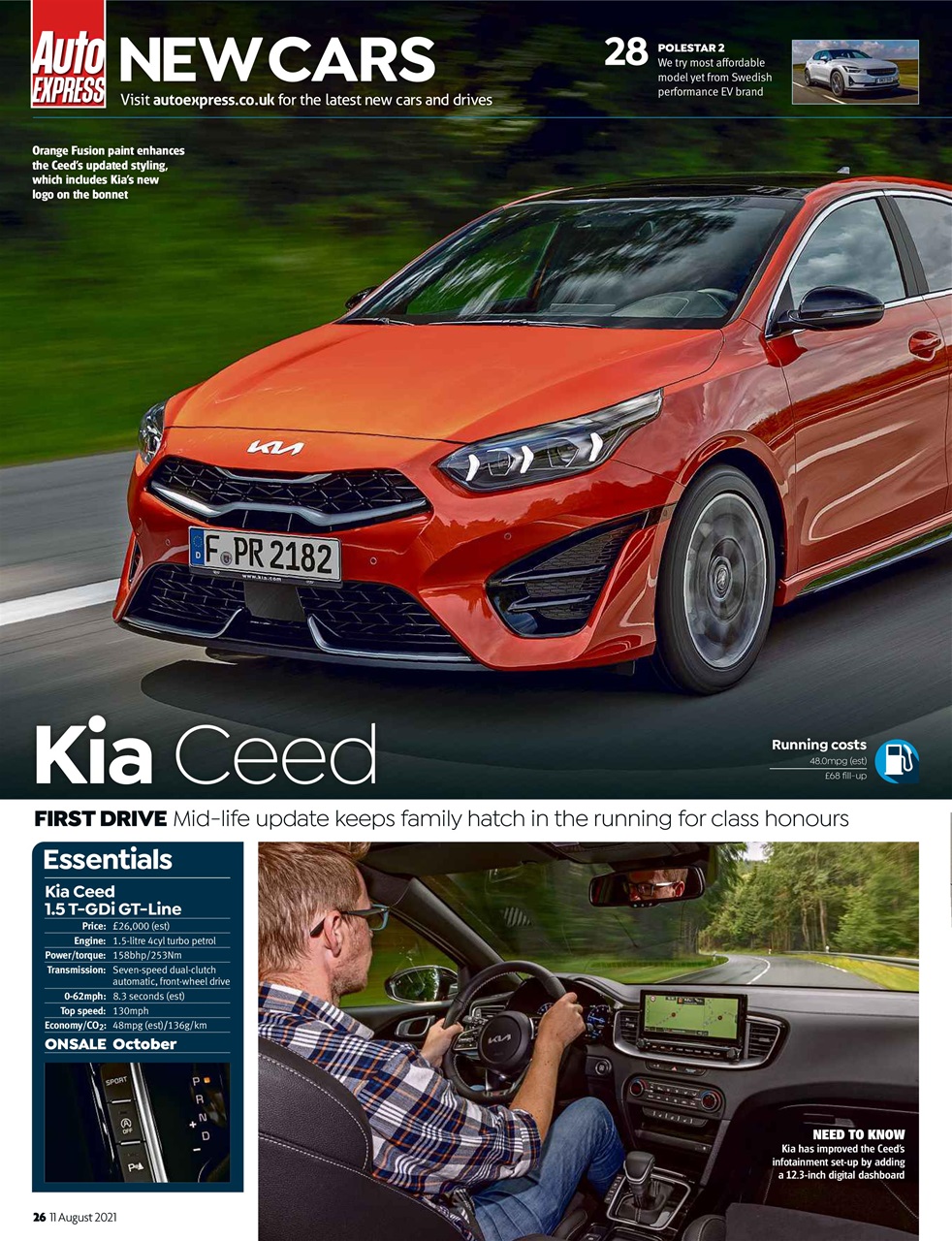 Auto Express Preview Pages