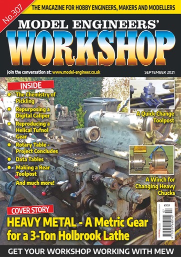 Model Engineer & Workshop Magazine issue 