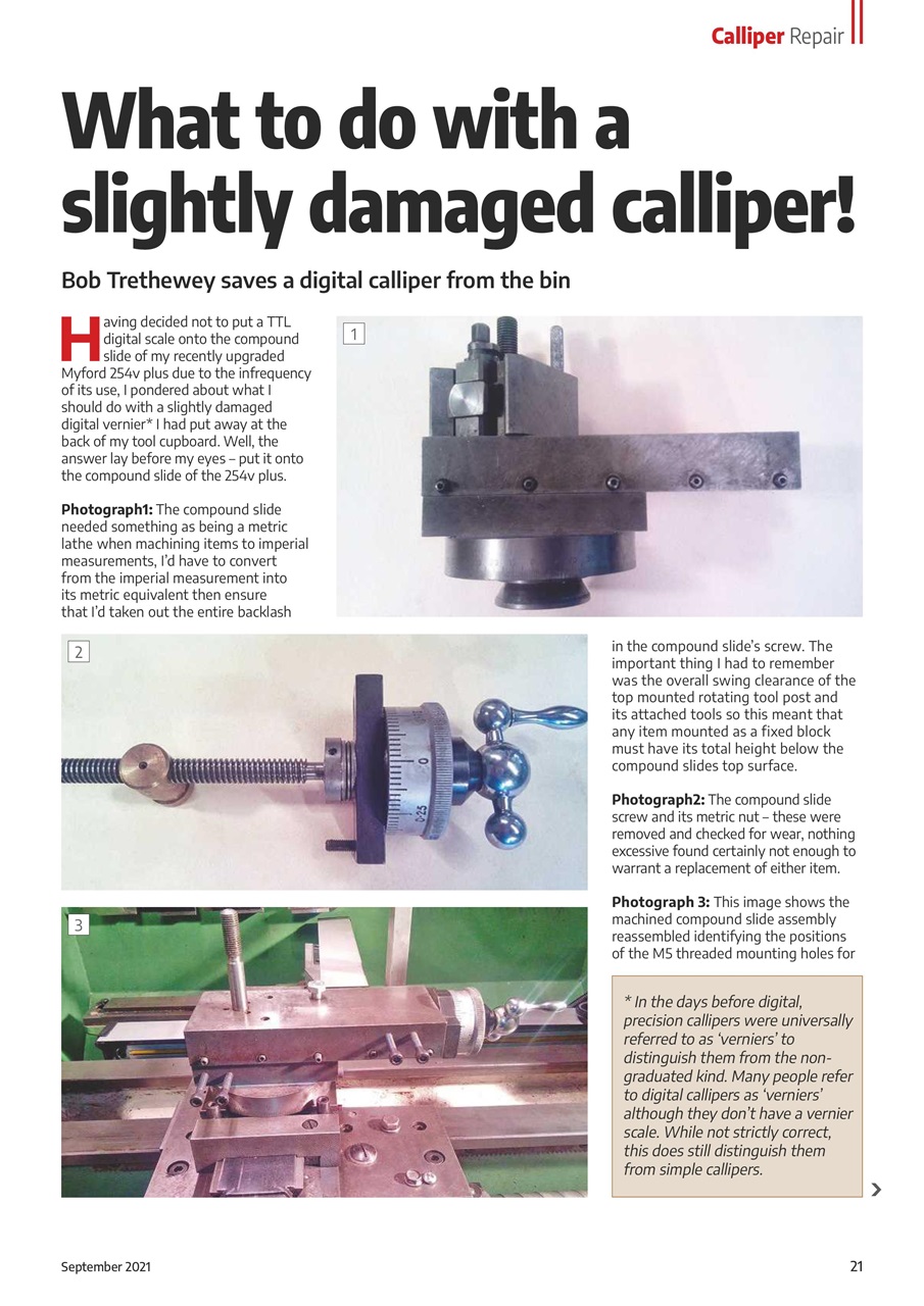 Model Engineer & Workshop Magazine Preview Pages