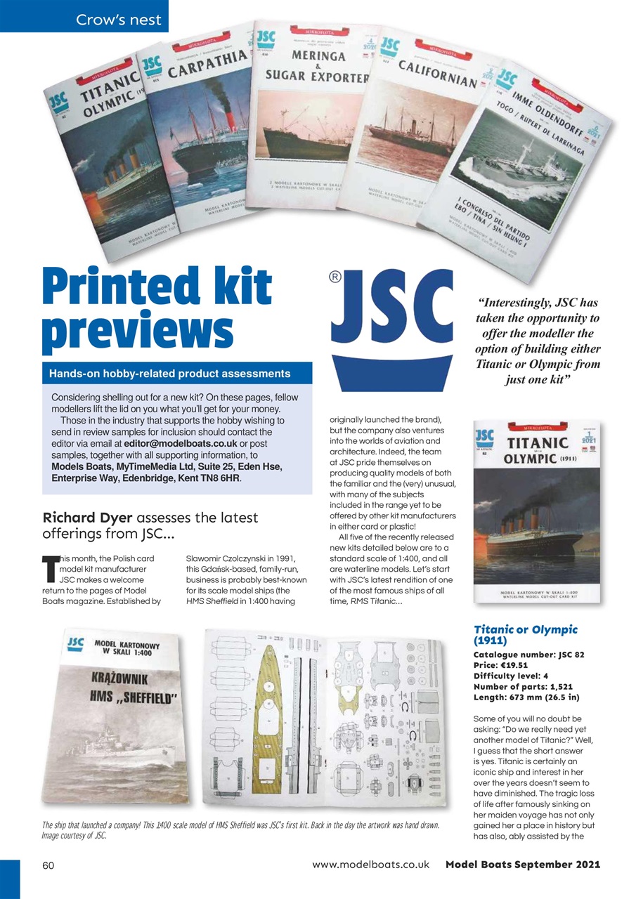 Model Boats Preview Pages