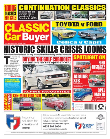 Classic Car Buyer issue  August 11 2021