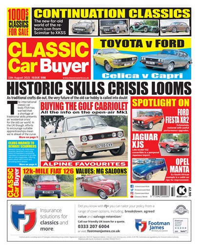Classic Car Buyer issue 
