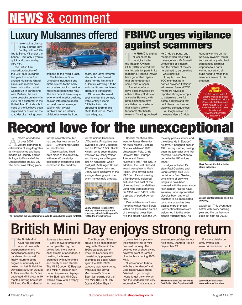 Classic Car Buyer Preview Pages