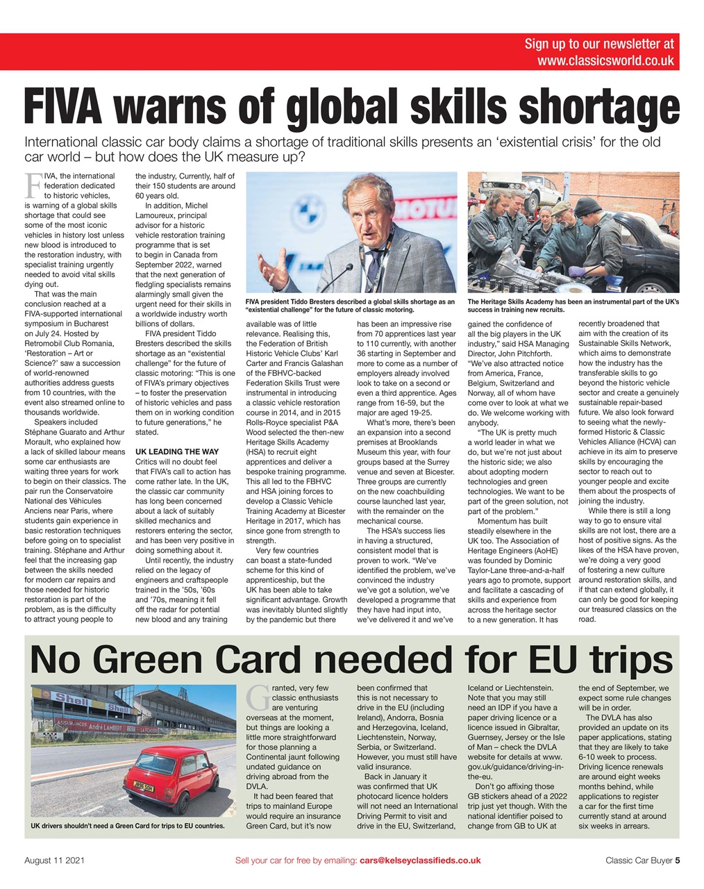 Classic Car Buyer Preview Pages