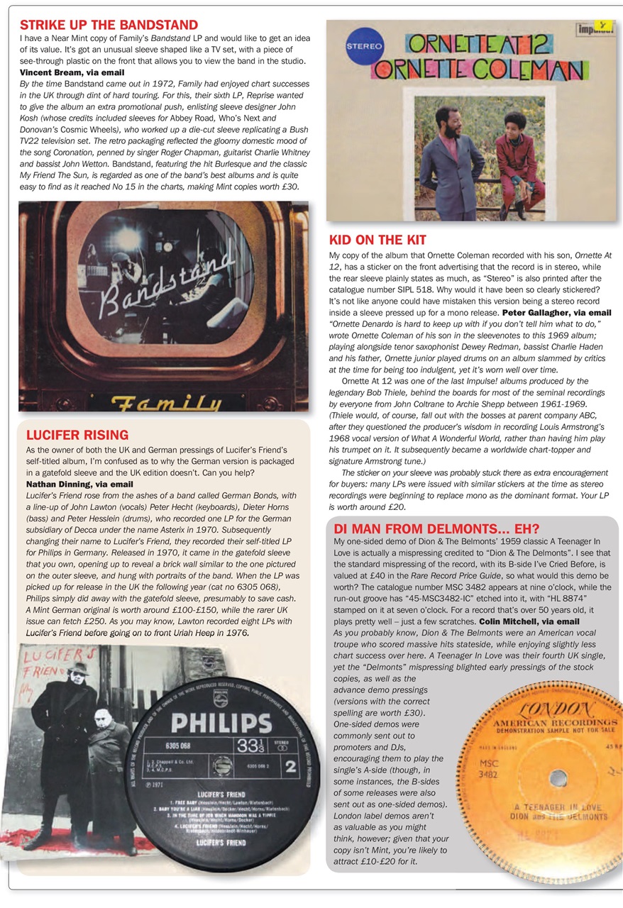 Record Collector Preview Pages