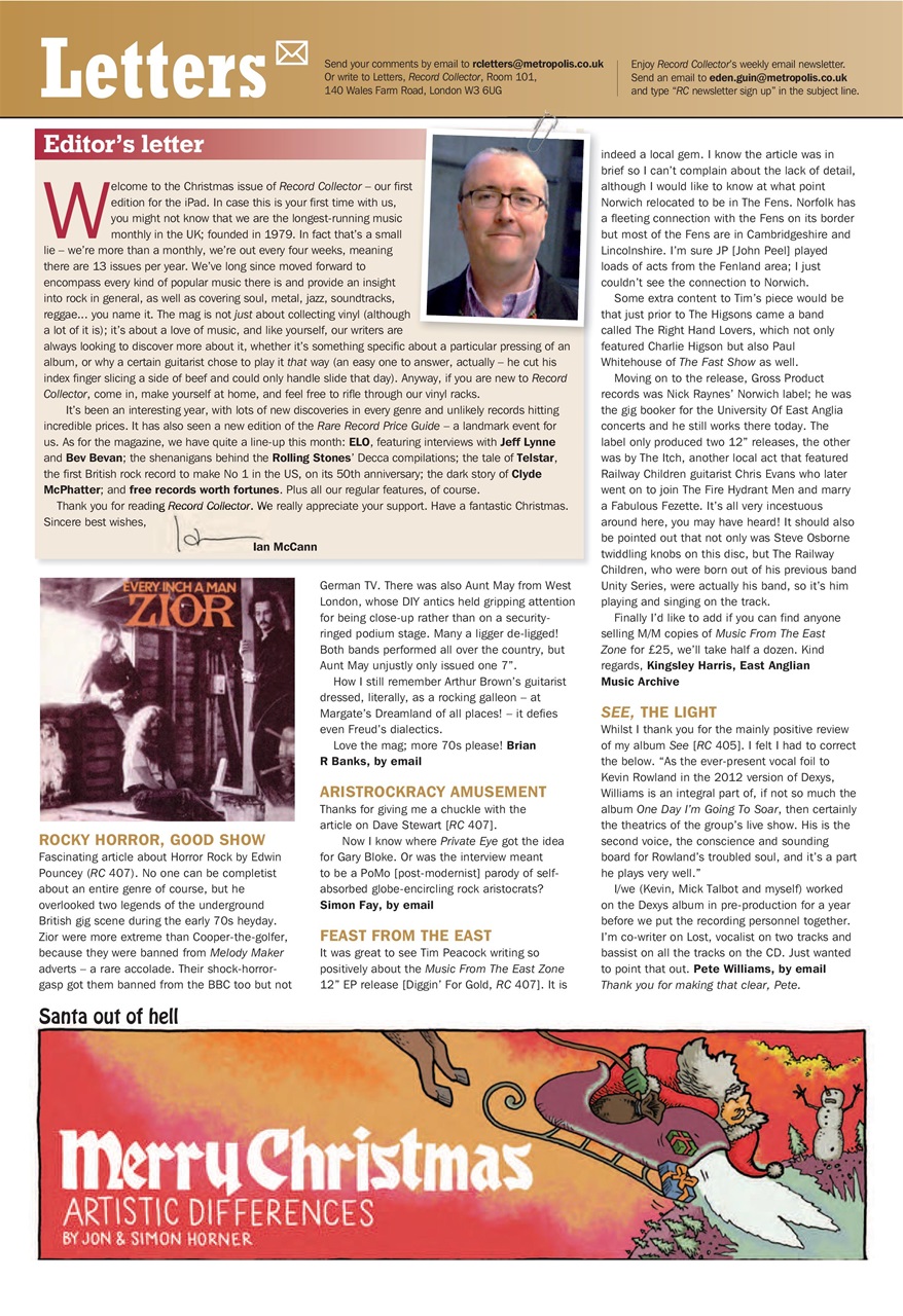 Record Collector Preview Pages