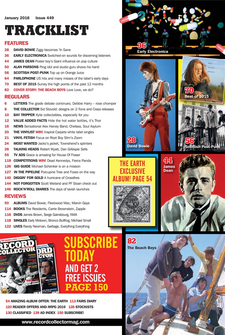Record Collector Preview Pages
